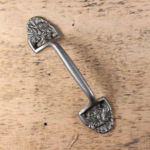 Offset Cast Iron Antique Handle
