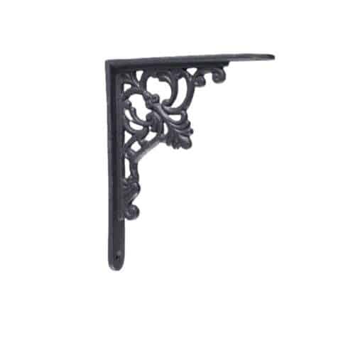 Floral Pattern 5 x 4 inch Decorative Shelf Bracket