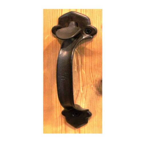 Belle clenche de porte en fonte