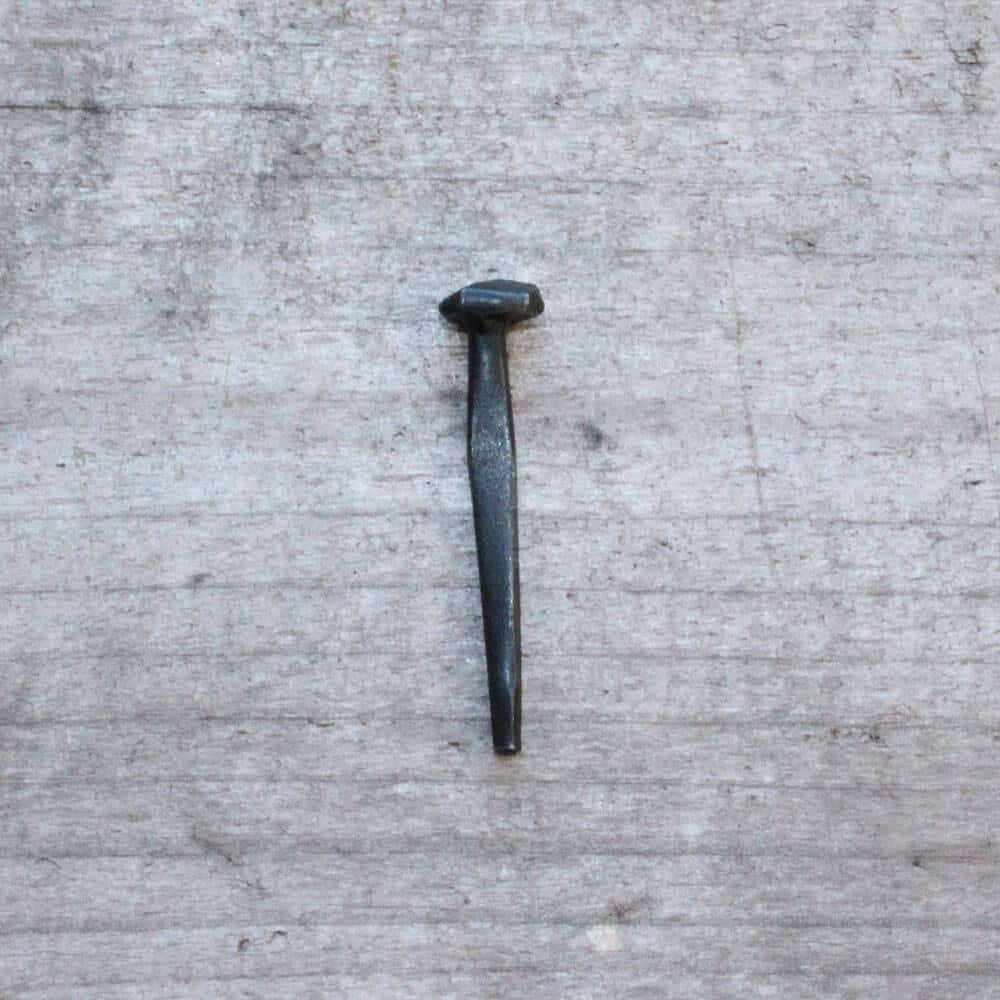 Wrought head nail 2"