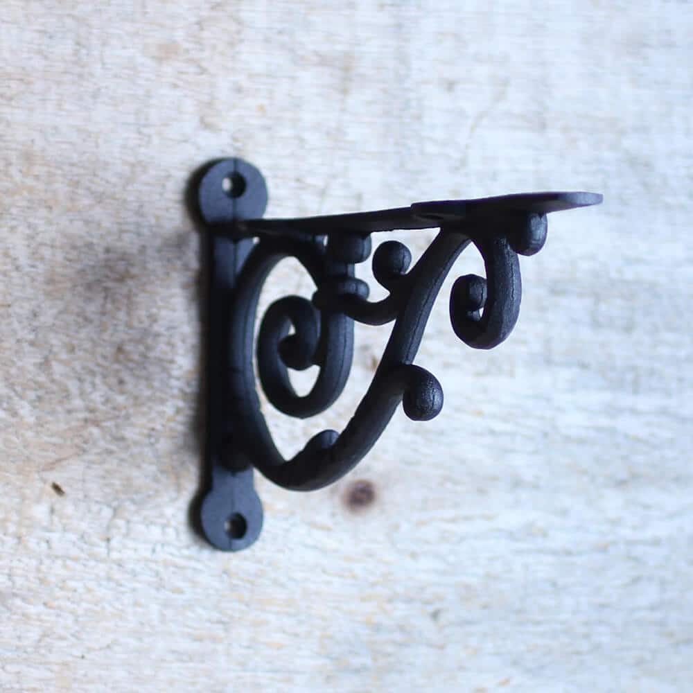 equerre à tablette decoratif fonte