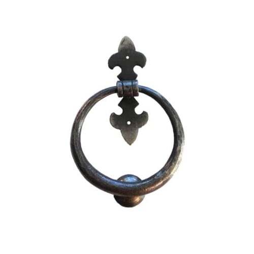 Heurtoir forgé vieux fer