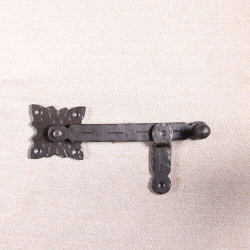 Wrought iron rustic latch