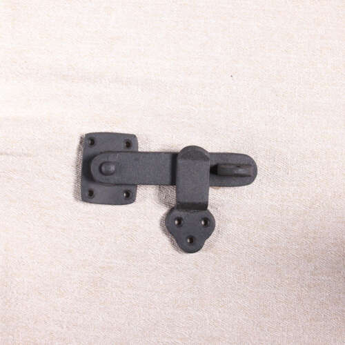 Black surface Flip latch
