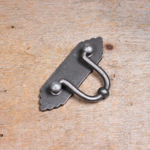 Vintage 5 inch Drop Handle with Backplate