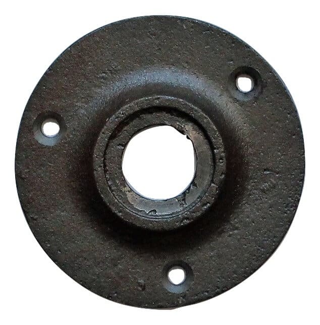 Rosette de porte en fonte