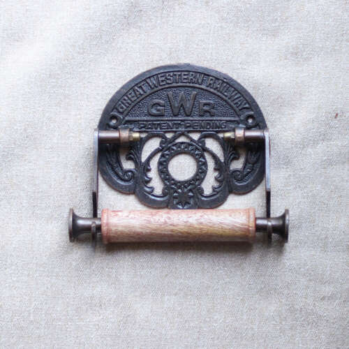Antique Copper GWR toilet paper holder