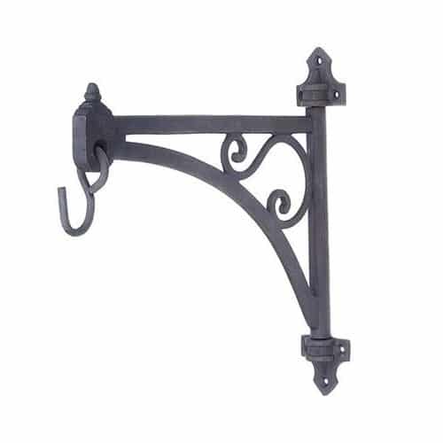 Support a plante en fonte pivotant