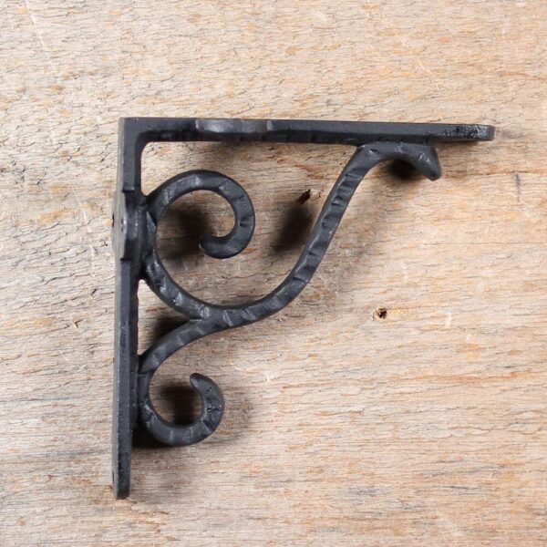 Scroll Style 4 x 4 inch Decorative Shelf Bracket