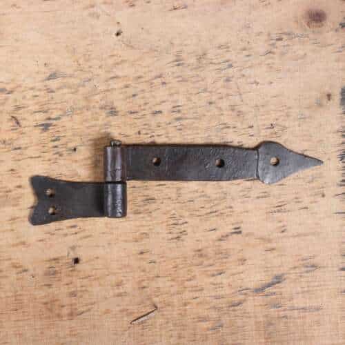 Hand Forged 4 inch Left Side Strap Hinge