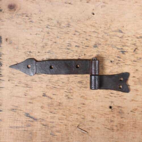 Hand Forged 4 inch Right Side Strap Hinge
