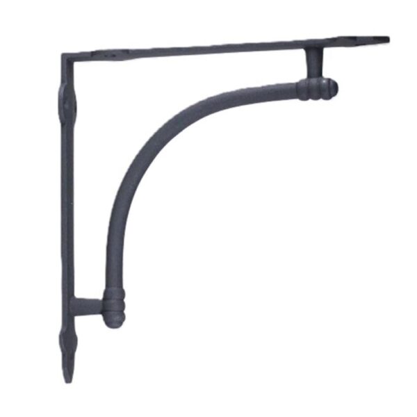 Concave 10 x 10 inch Cast Iron Shelf Bracket