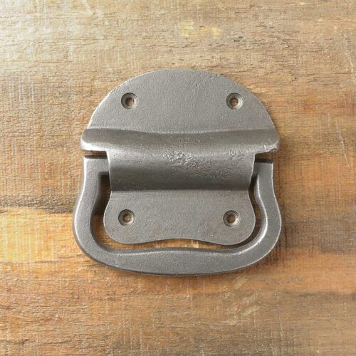 Poignée de coffre large fer antique